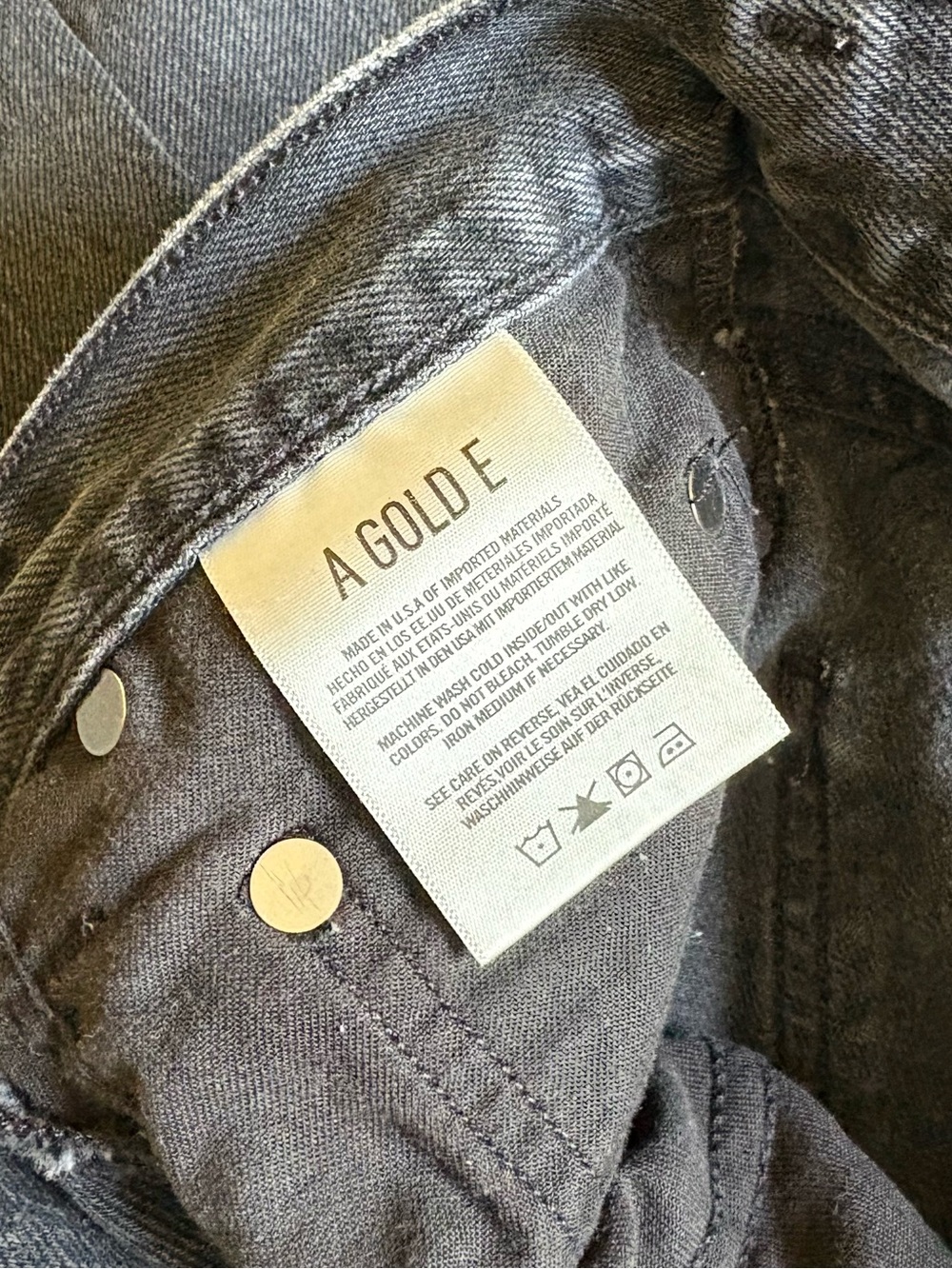 AGOLDE Criss Cross Jean - Savage - Picture 10 of 11